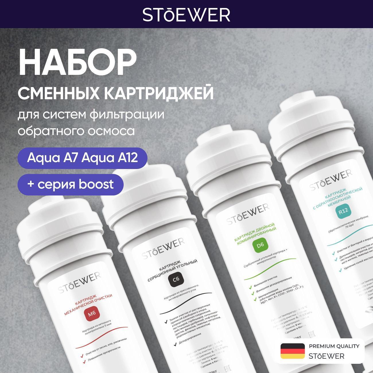 STOEWER | Картридж для фильтра очистки воды STOEWER Aqua K4