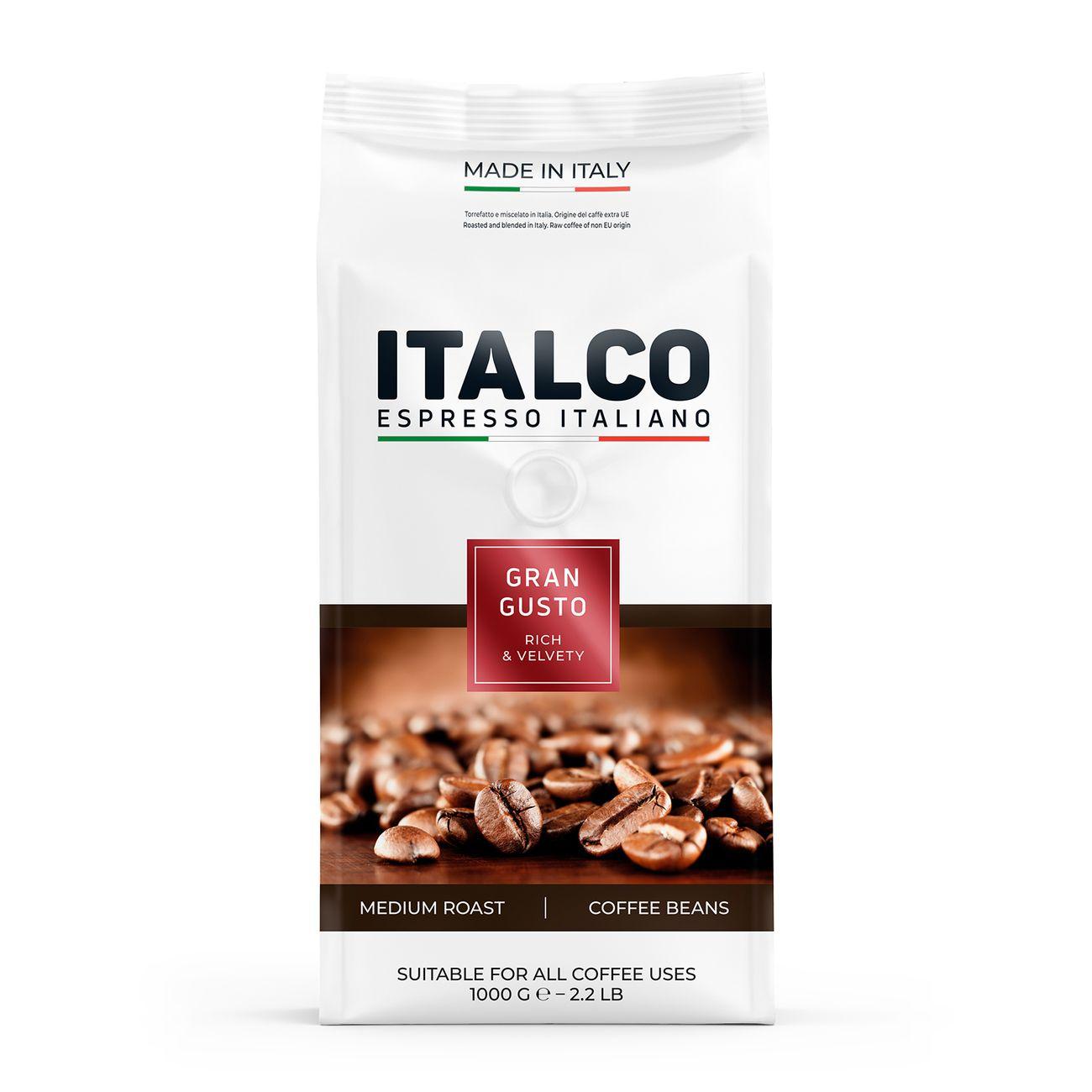 Italco | Кофе в зернах Italco Gran Gusto 1кг