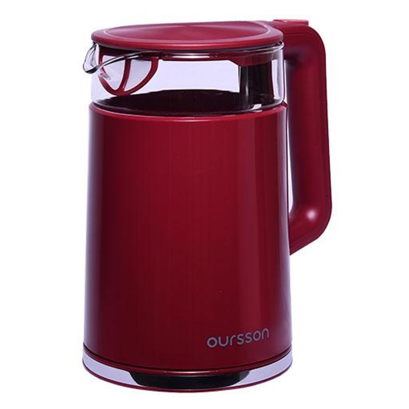 Oursson | Электрочайник Oursson EK1732W/DC красный