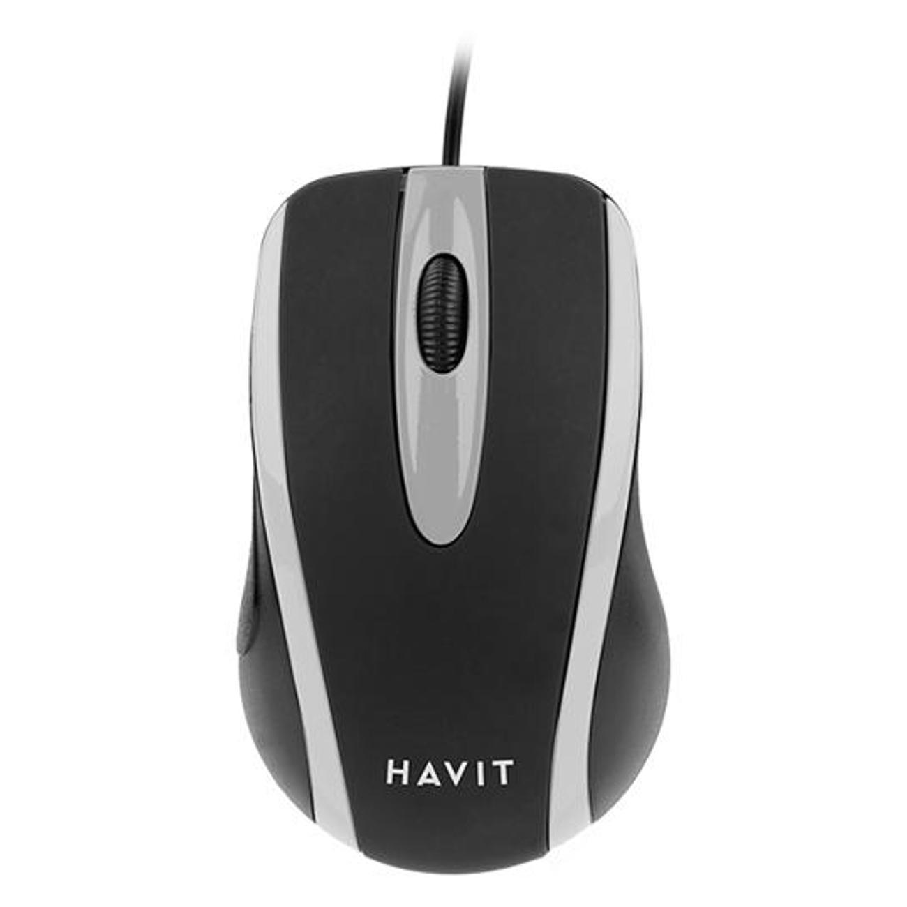 Havit | Мышь проводная Havit HV-MS753 черный/серый