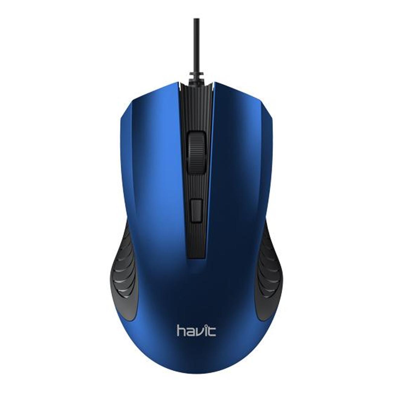 Havit | Мышь проводная Havit HV-MS752 черный/Blue