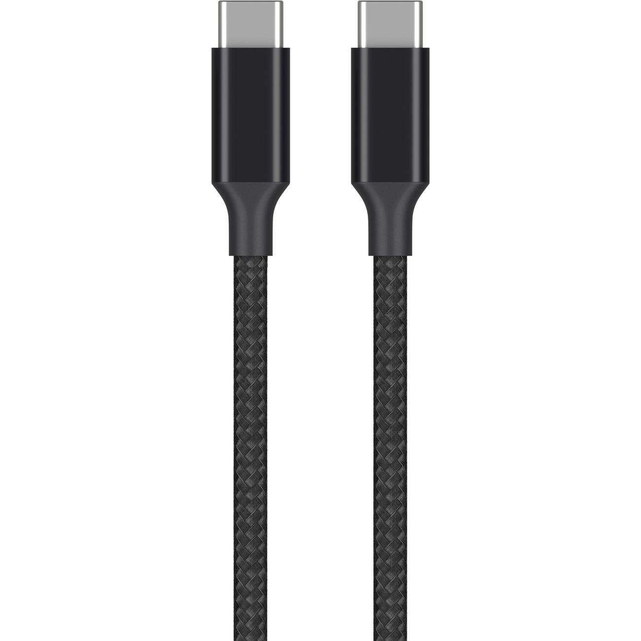 Axxa | Дата-кабель Axxa USB-С-USB-C 1м черный (7265)