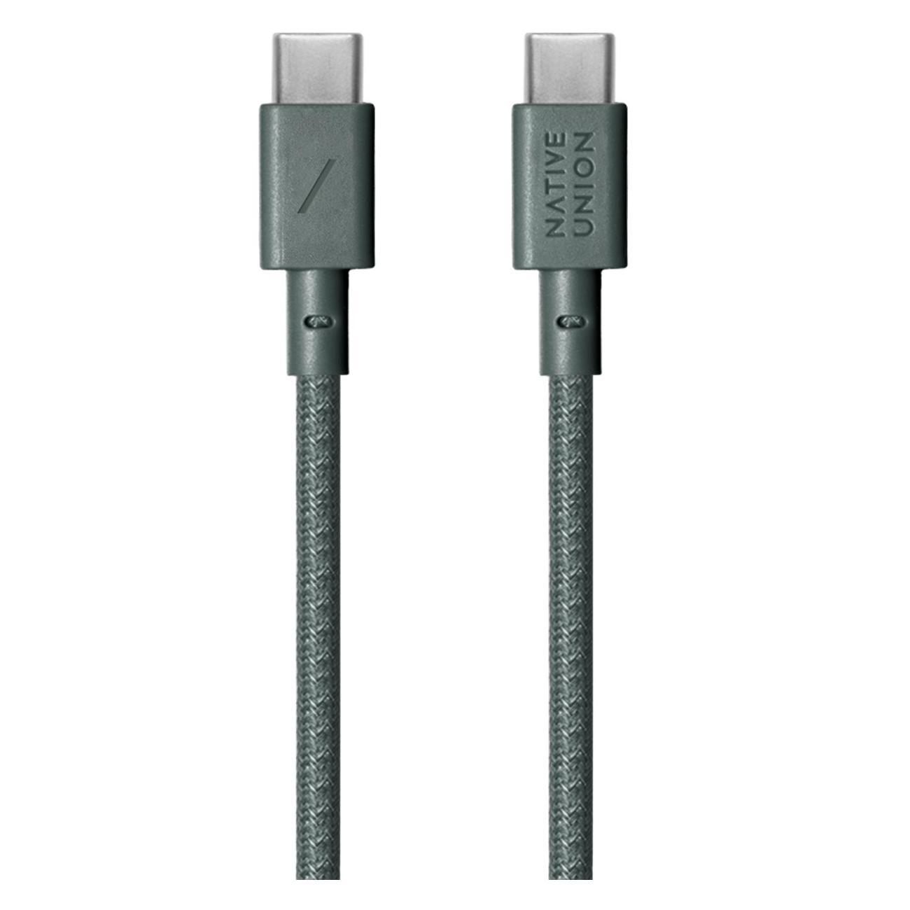 Native Union | Кабель для смартфона, телефона Native Union Belt Cable 1,2м зеленый