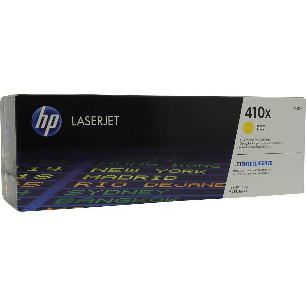 HP | Картридж для лазерного принтера HP CF412X желтый 5000 стр.