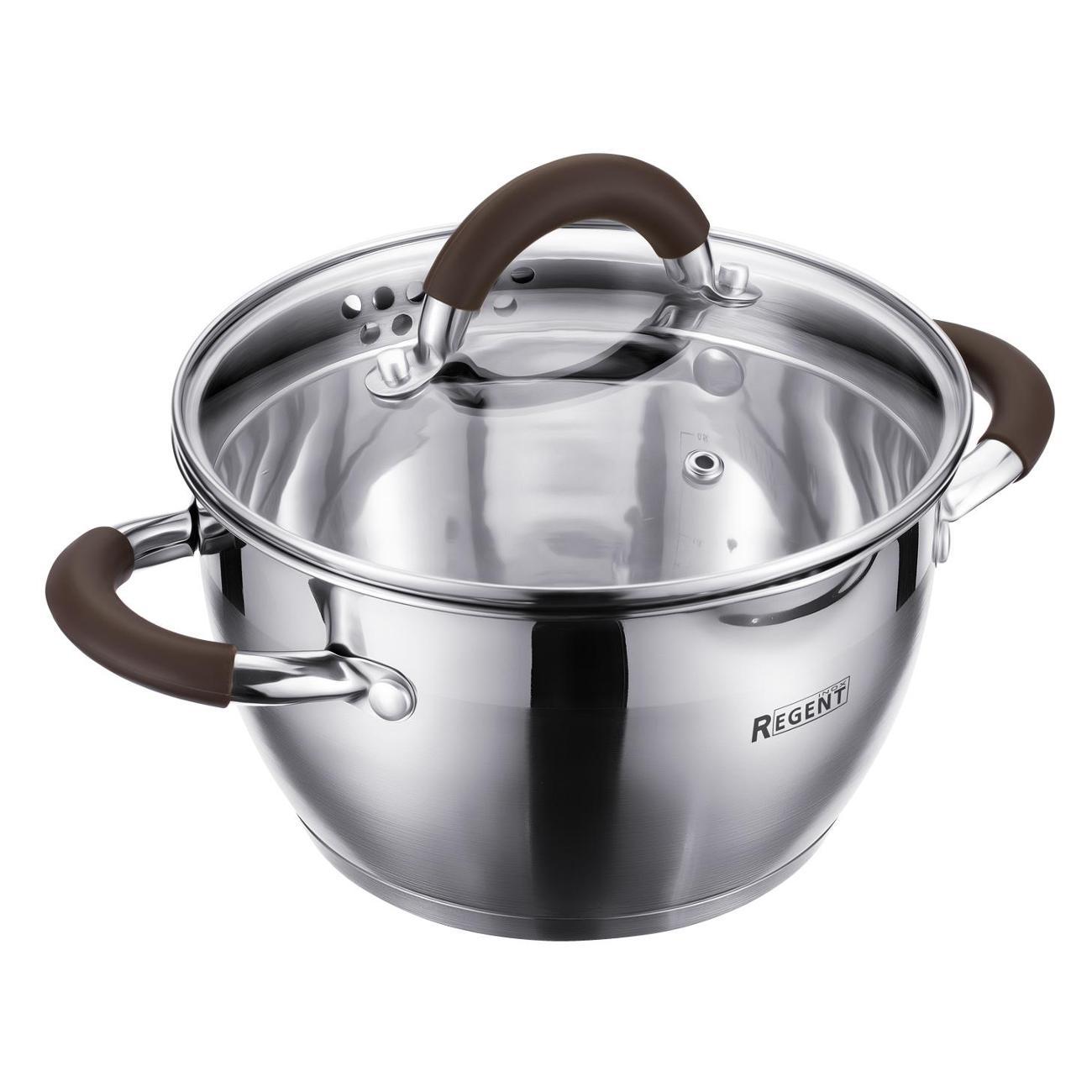 REGENT inox | Кастрюля 18см/2.3л с крышкой REGENT inox TRUFFLE