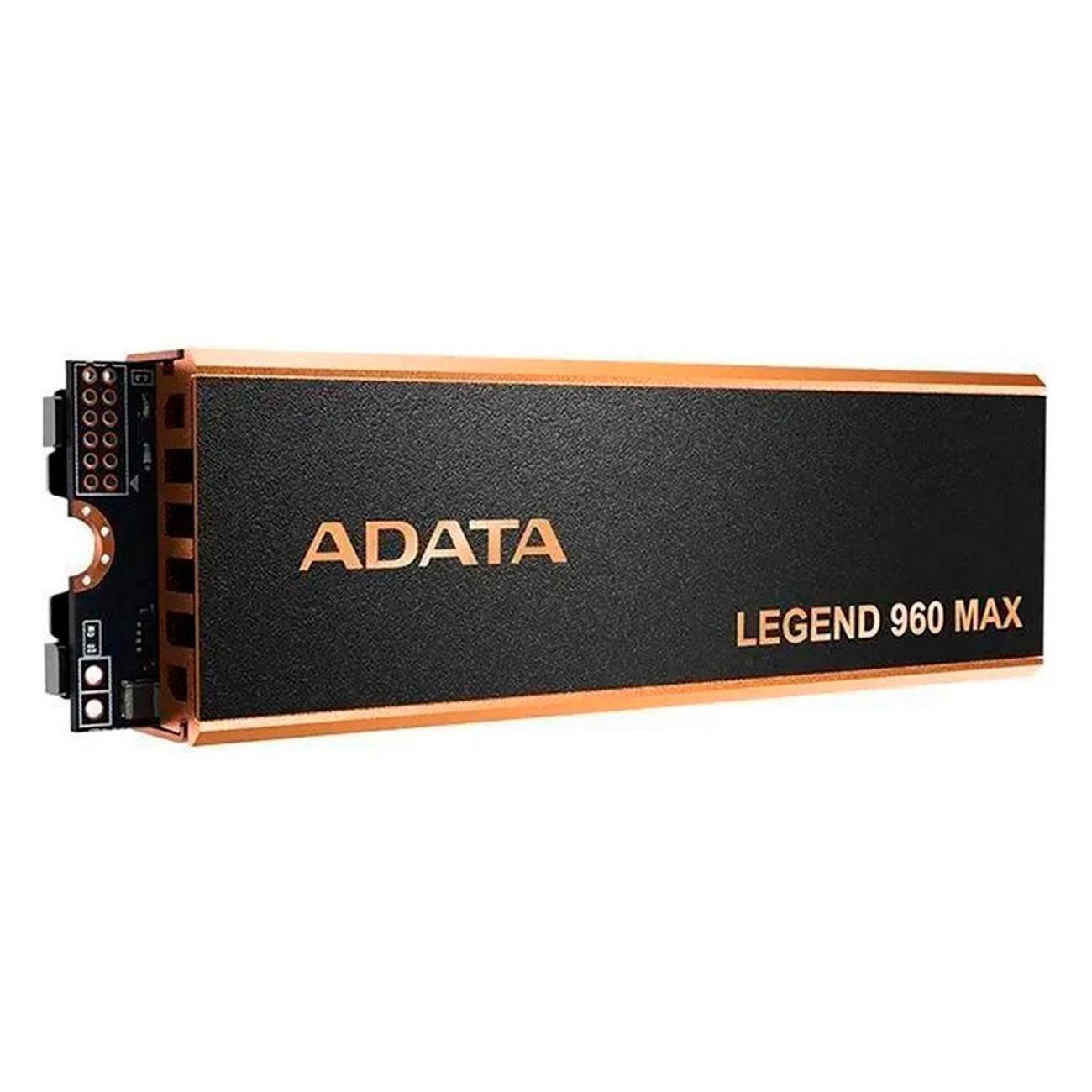 ADATA | Внутренний диск SSD ADATA M.2 LEGEND 960 MAX 1000 Гб PCIe 4.0 (ALEG-960M-1TCS)