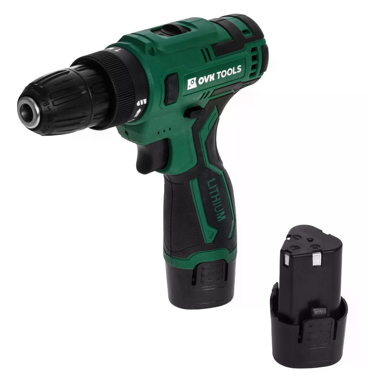OVK TOOLS | Дрель-шуруповерт OVK TOOLS OTCS3AA-12V-1.5A