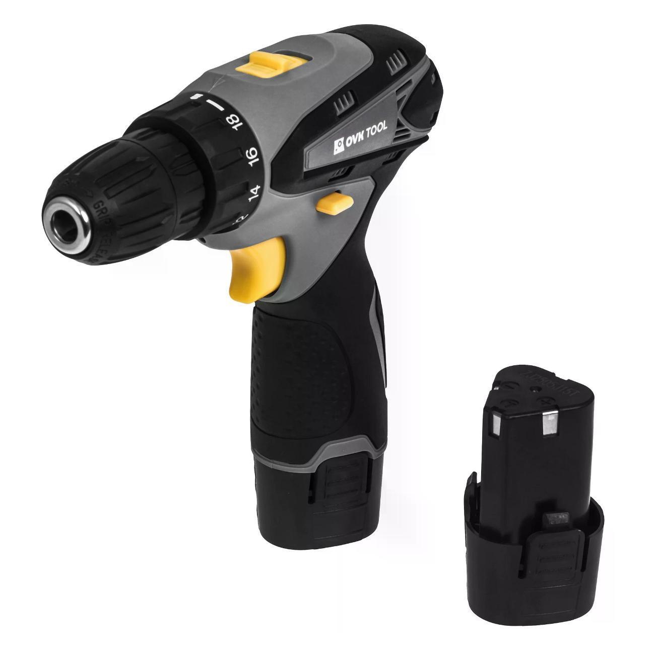 OVK TOOLS | Дрель-шуруповерт OVK TOOLS OTCS1AA-12V-1.5A