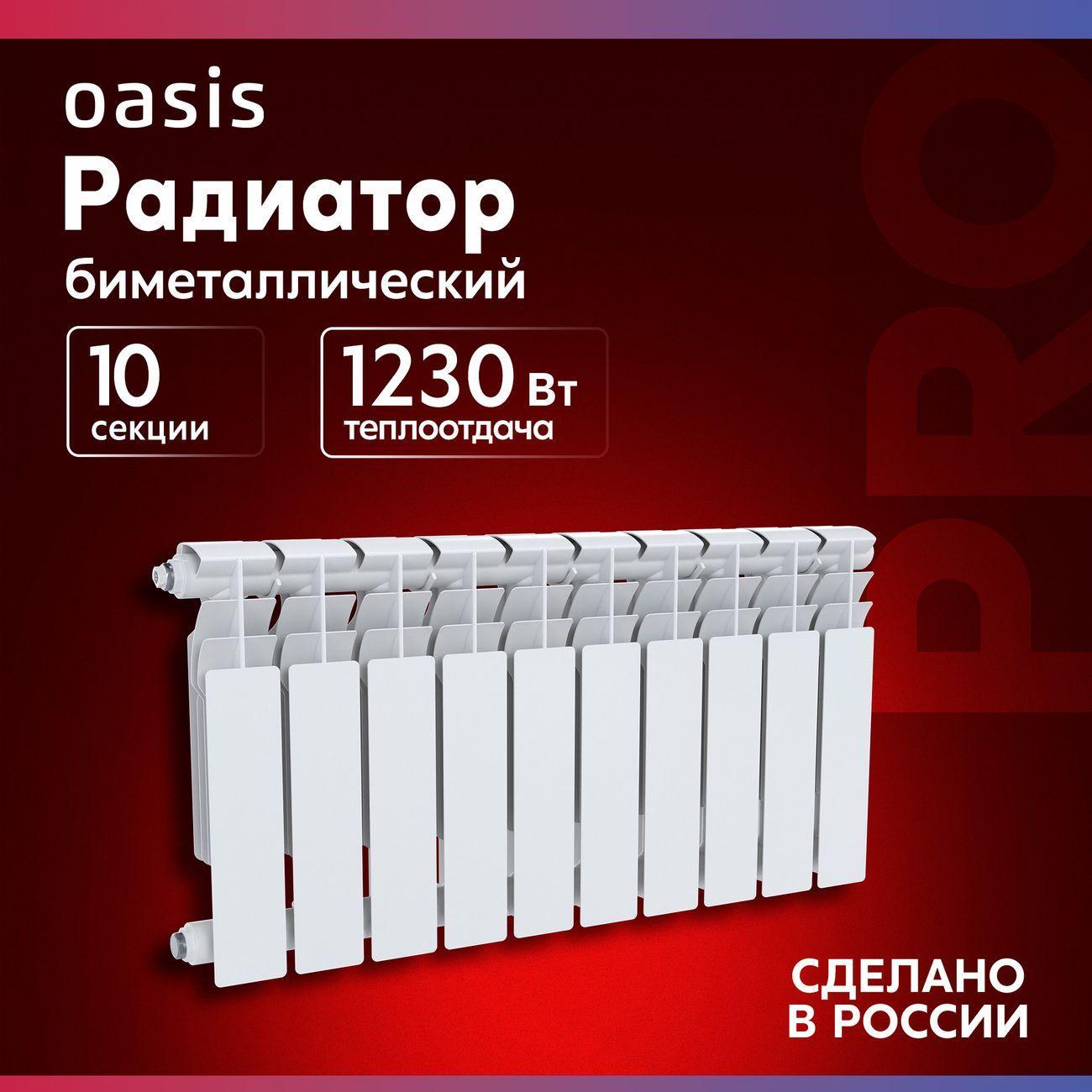 Oasis Pro | Радиатор отопления Oasis Pro 350/80/10