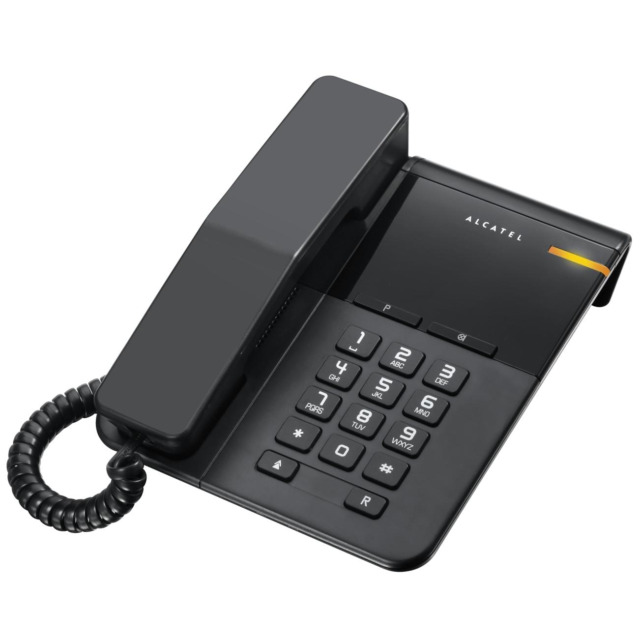 Alcatel | Телефон проводной Alcatel T22 Black