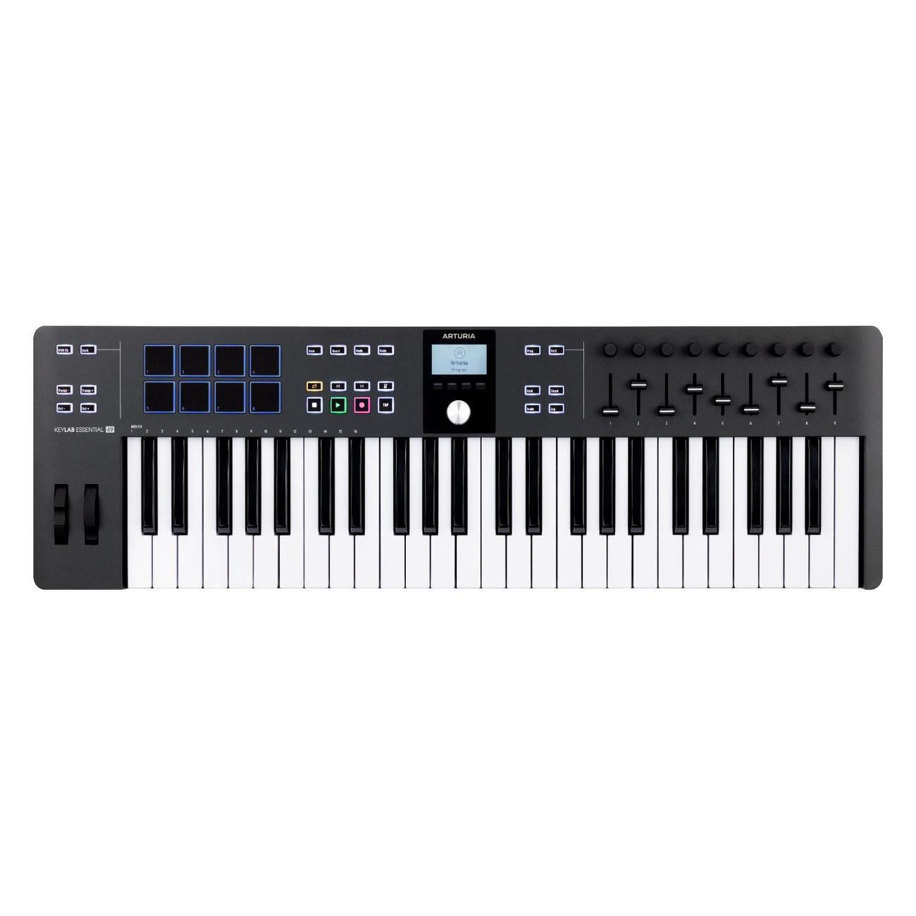 Arturia | MIDI клавиатура Arturia KeyLab Essential 49 mk3 черный