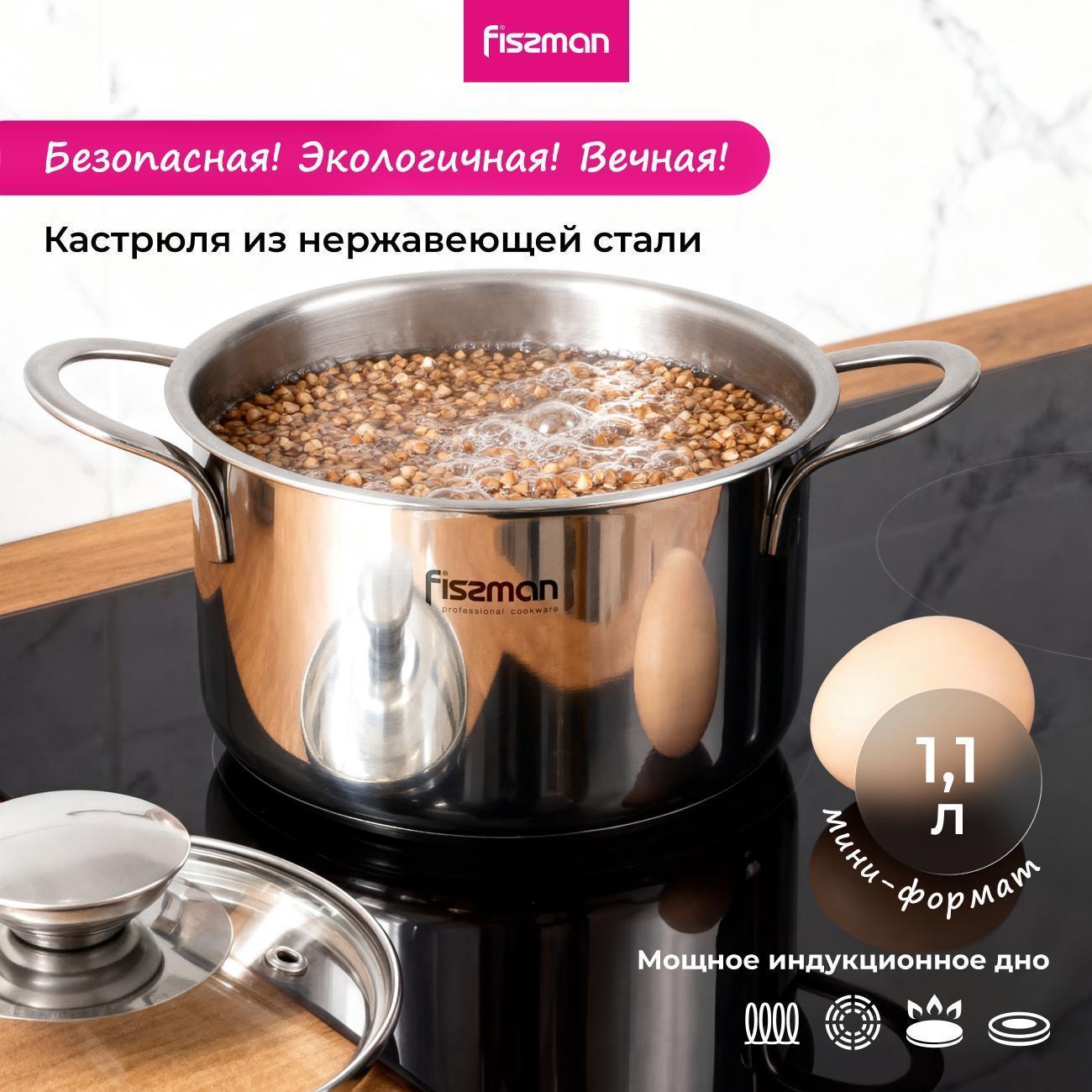 FISSMAN | Кастрюля FISSMAN 5274 1,1 л