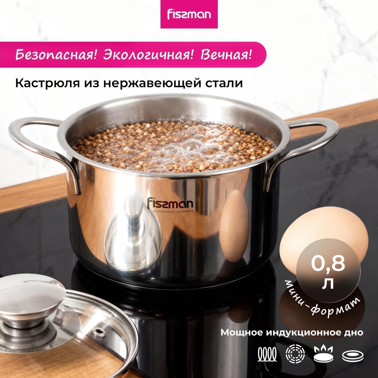 FISSMAN | Кастрюля FISSMAN 5272 0,8 л