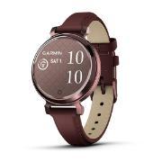 Garmin | Спортивные часы Garmin Lily 2 Classic 35.4mm Bronze, ежевичный ремешок