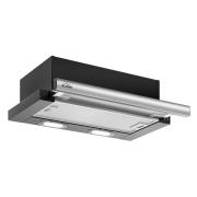 Elikor | Вытяжка встраиваемая в шкаф Elikor Интегра 50 Black/Inox