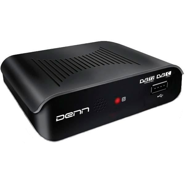Denn | Приемник телевизионный DVB-T2 Denn DDT131