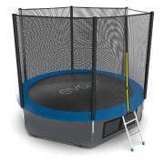 Evo Jump | Батут каркасный Evo Jump Internal 10ft blue + нижняя сеть