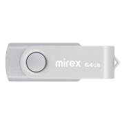 Mirex | Флеш-диск Mirex Swivel 64GB USB 2.0 Silver 13600-FMUSI64