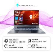 Thunderobot | Ноутбук игровой Thunderobot 911 X Wild Hunter G2 L/15"/Core i5-12450H/16/512/RTX 4050/Win/Grey