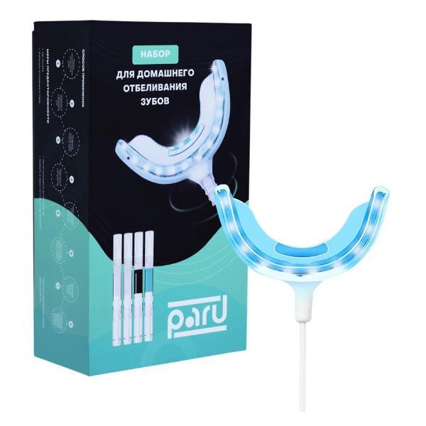 PARU | Набор для отбеливания зубов: капа отбеливающая+карандаши PARU PRO 123