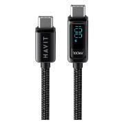 Havit | Кабель USB Type-C Havit 2м 5A CB6247 черный