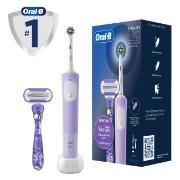 Oral-B | Электрическая зубная щетка Oral-B Vitality Pro лиловая + GILLETTE Venus Swirl