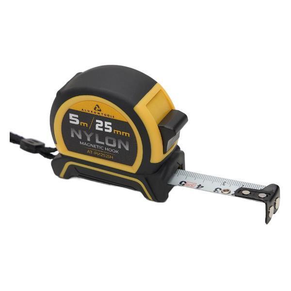ALUKOMTOOLS | Рулетка строительная ALUKOMTOOLS АТ-РИ2525Н