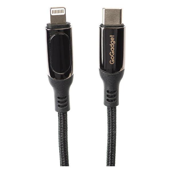 GoGadget | Кабель для смартфона, телефона GoGadget CityPump дисплей 1.2 м 3А 30W (CB001)