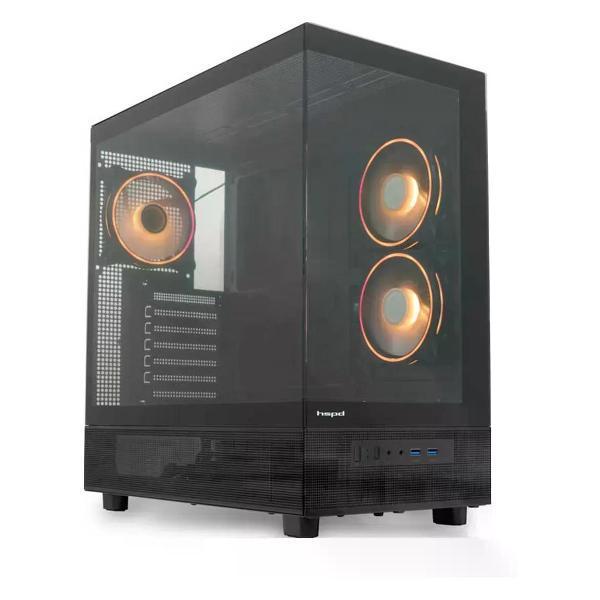 HSPD | Корпус для компьютера HSPD F710 (F710-TGBK-ARGB)