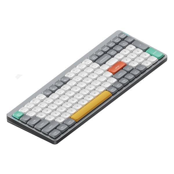 Nuphy | Клавиатура беспроводная Nuphy QMK (AIR96v2) Lunar Gray, RGB,  Cowberry Switch