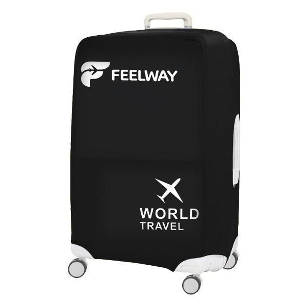FEELWAY | Чехол для чемодана FEELWAY тканевый M черный