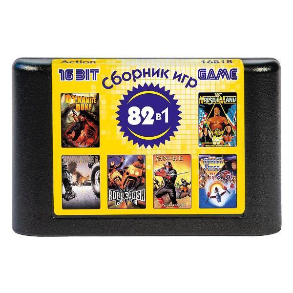 Mega Drive | Видеоигра Mega Drive 16B18 Action 82in1