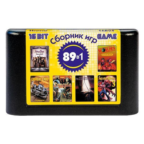Mega Drive | Видеоигра Mega Drive 16B24 Horror 89in1