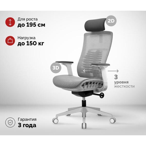 SPARX | Кресло компьютерное SPARX FT-1 Raze Plus White