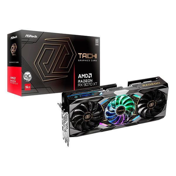 ASRock | Видеокарта ASRock Radeon RX 9070 XT Taichi OC 16GB
