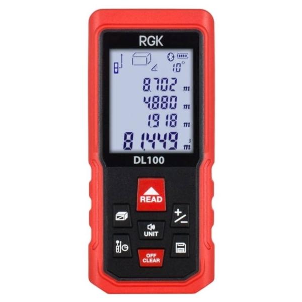 RGK | Дальномер лазерный и рулетка RGK DL100