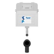 Teymi | Комплект 2 в 1: бачок скрытого монтажа Teymi Aina T70012 + кнопка Lina T70103BM черная