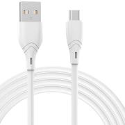 Carmega | Кабель для сотового телефона Carmega micro-USB PVC 1м White