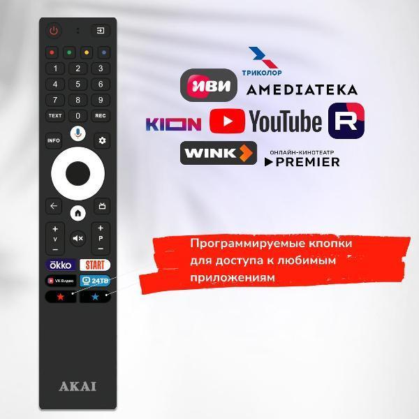 Akai | Пульт ДУ для ТВ, приставки ТВ, DVD-плеера Akai CX-636 (SMART series)