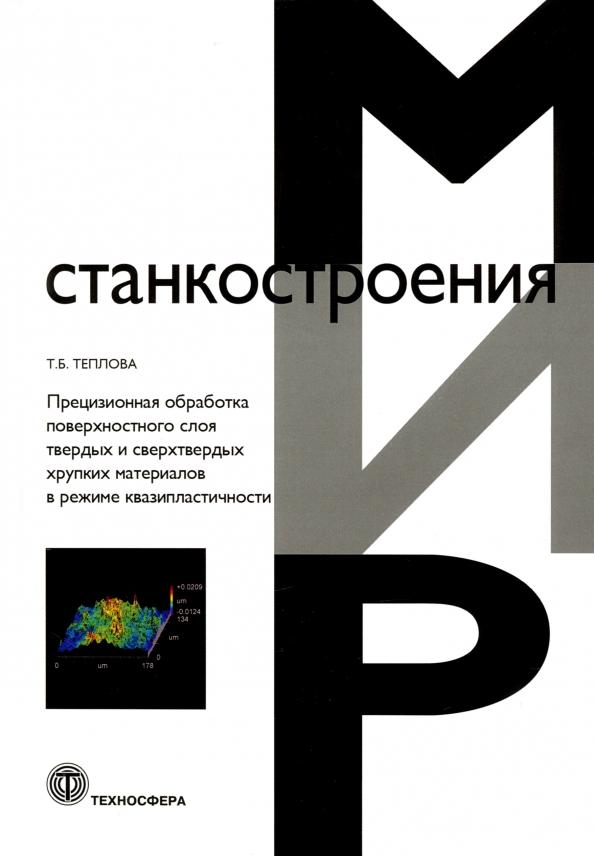 Татьяна Теплова: Прецизионная обработка поверхностного слоя твердых и сверхтвердых хрупких материалов