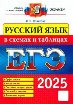 Ирина Политова: ЕГЭ 2025. Русский язык в схемах и таблицах