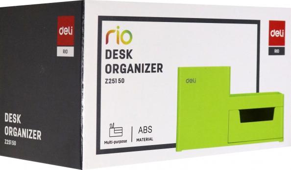 Органайзер настольный "Deli Rio" зеленый (EZ25150)