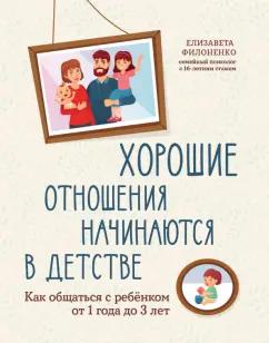 Елизавета Филоненко: Хорошие отношения начинаются в детстве. Как общаться с ребенком от 1 года до 3 лет