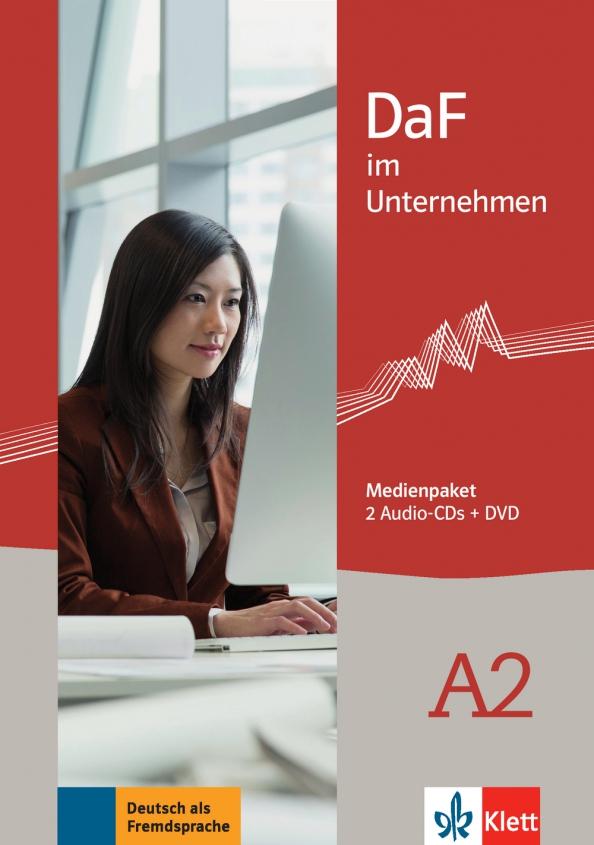 Grosser, Hanke, Ilse: DaF im Unternehmen A2. Medienpaket 2 Audio-CDs + DVD