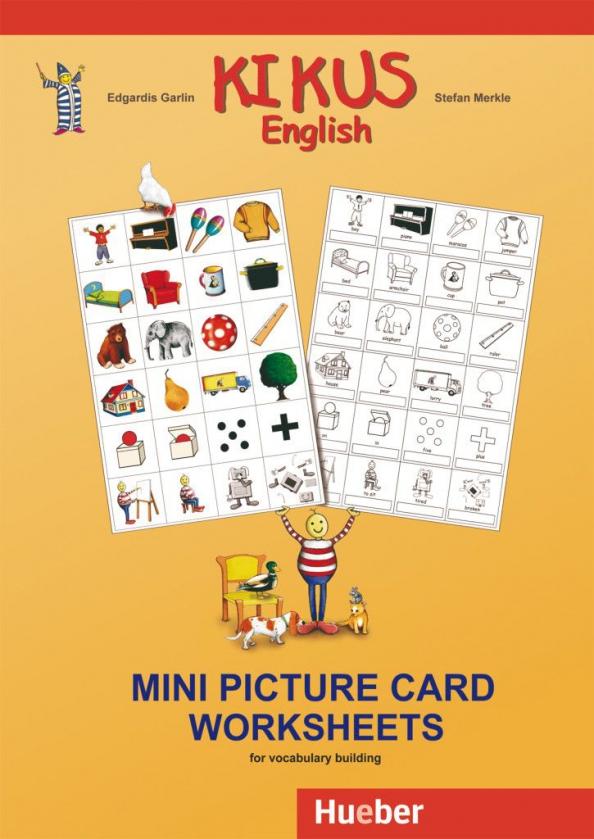 Hueber Verlag | Garlin, Merkle: Kikus English. Mini Picture Card Worksheets for vocabulary building. English as a foreign language