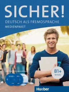 Perlmann-Balme, Dallapiazza, Schwalb: Sicher ! B1+. Medienpaket, 2 Audio-CDs und DVD zum Kursbuch. Deutsch als Fremdsprache