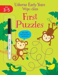 Jessica Greenwell: Early Years Wipe-Clean First Puzzles