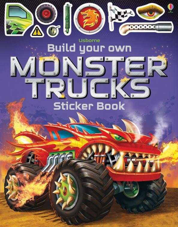 Simon Tudhope: Build Your Own Monster Trucks Sticker Book