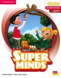 Puchta, Lewis-Jones: Super Minds. 2nd Edition. Starter. Workbook with Digital Pack