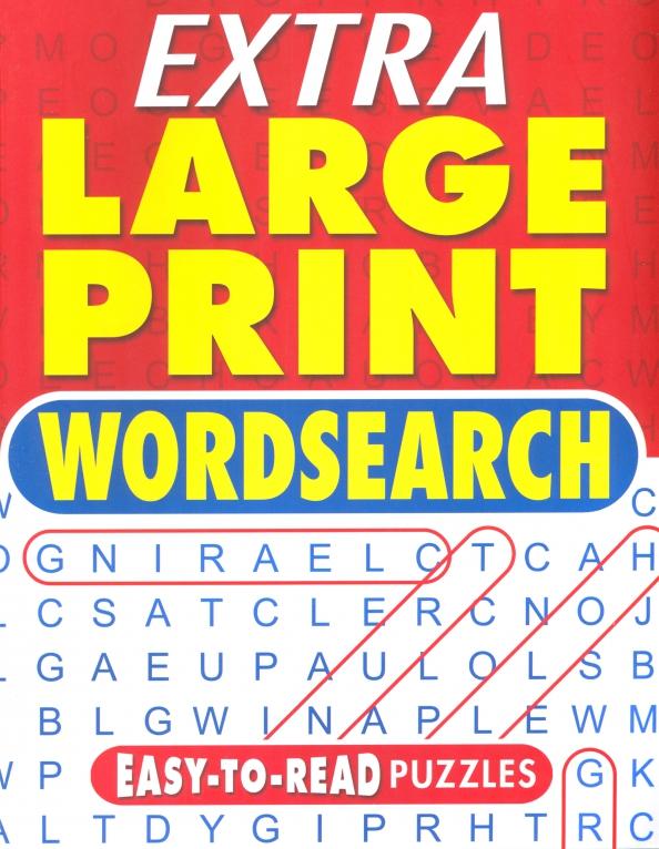 Eric Saunders: Extra Large Print Wordsearch. Easy-to-Read Puzzles